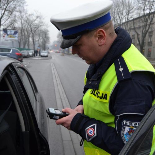 W ostatni weekend ferii zimowych 70 kierujących straciło prawo jazdy za jazdę po alkoholu