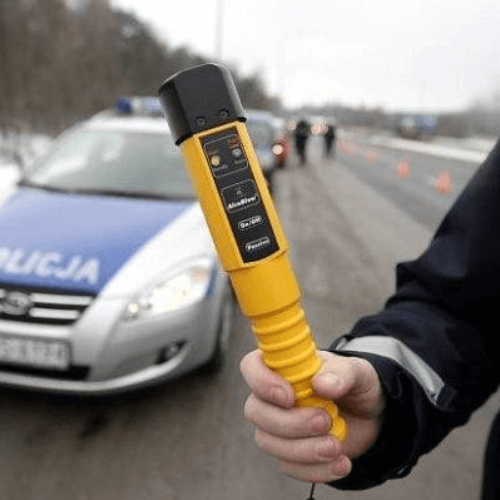 Nietrzeźwy kierujący zatrzymany na autostradzie